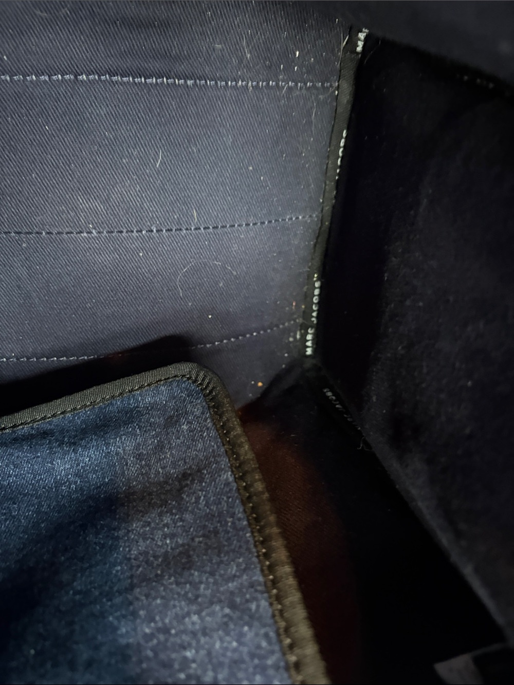 Marc Jacobs Blue Patchwork Denim Tote Bag - Picture 7 of 12